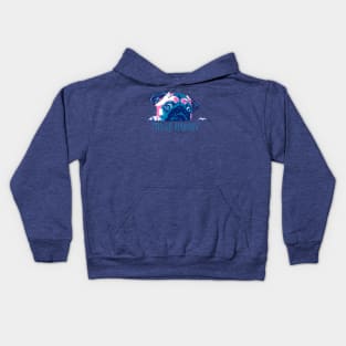 Hungry pug Kids Hoodie